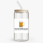 Банка с бамбуковой крышкой