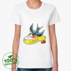 Женская футболка органик