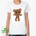 Женская футболка органик