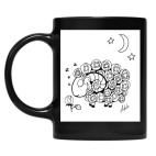 Кружка цветная UV-DTF