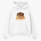 Толстовка худи оверсайз