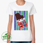 Женская футболка органик