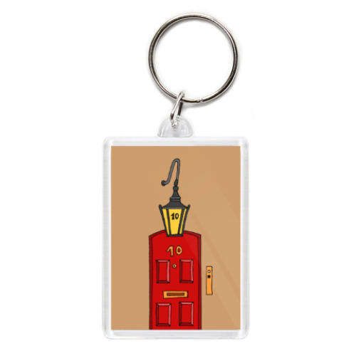 Брелок с принтом Ретро