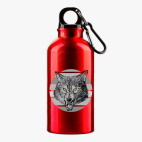 Металлическая бутылка 400 мл UV-DTF