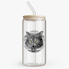 Банка с бамбуковой крышкой