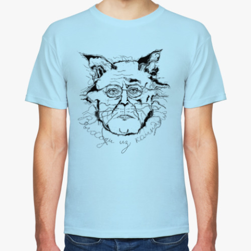 Футболка с принтом бродский. выходи из комнаты