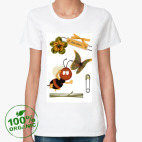 Женская футболка органик