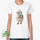 Женская футболка органик