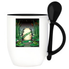 Кружка с ложкой