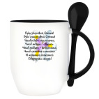 Кружка с ложкой