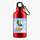 Металлическая бутылка 400 мл UV-DTF