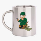 Кружка металлическая