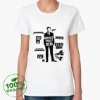Женская футболка органик