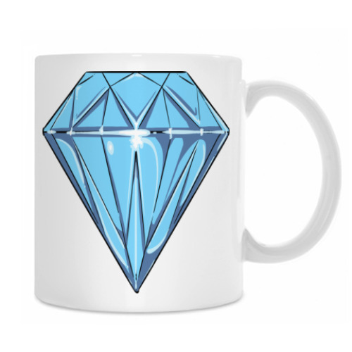 Кружка с принтом Кристалл