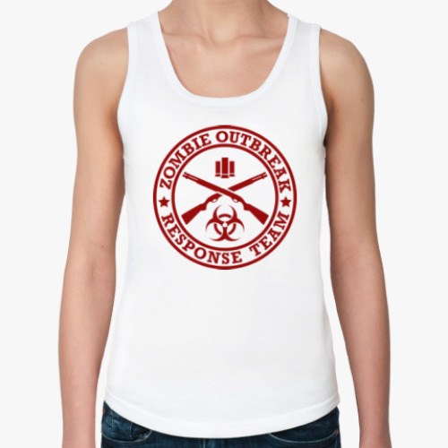 Женская майка Zombie Outbreak Response Team