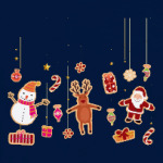 Новогодние печеньки