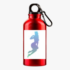 Металлическая бутылка 400 мл UV-DTF