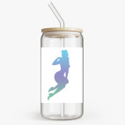 Банка с бамбуковой крышкой