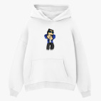 Толстовка худи оверсайз