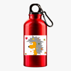 Металлическая бутылка 400 мл UV-DTF