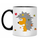 Кружка двухцветная