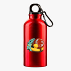 Металлическая бутылка 400 мл UV-DTF