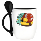 Кружка с ложкой