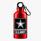 Металлическая бутылка 400 мл UV-DTF