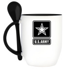 Кружка с ложкой