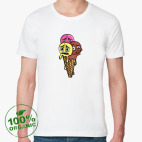 Мужская футболка органик