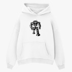 Толстовка худи оверсайз