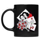 Кружка цветная UV-DTF