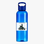 Прозрачная спортивная бутылка