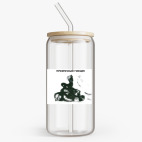 Банка с бамбуковой крышкой