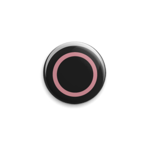Значок 25мм с принтом Dualshock Circle
