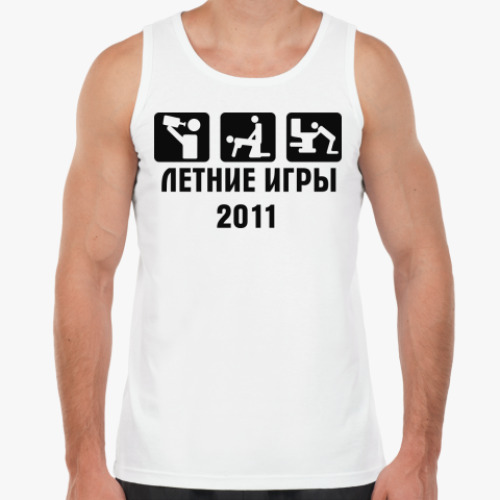 Майка с принтом Летние Игры 2011