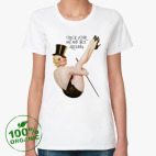 Женская футболка органик