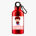 Металлическая бутылка 400 мл UV-DTF