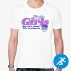 Мужская спортивная футболка