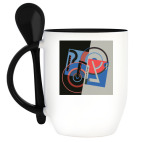 Кружка с ложкой