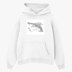 Толстовка худи оверсайз