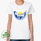 Женская футболка органик