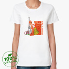 Женская футболка органик