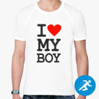 Мужская спортивная футболка