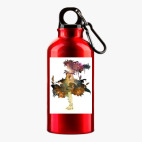 Металлическая бутылка 400 мл UV-DTF