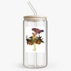 Банка с бамбуковой крышкой