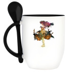 Кружка с ложкой