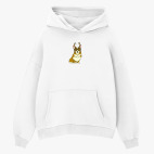 Толстовка худи оверсайз