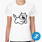 Женская спортивная футболка