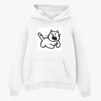 Толстовка худи оверсайз